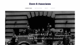 What Donnandassociates.com website looked like in 2022 (1 year ago)