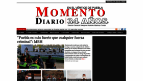 What Diariomomento.com website looked like in 2022 (1 year ago)