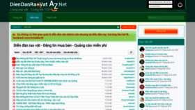 What Diendanraovataz.net website looked like in 2022 (1 year ago)