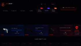 What Datdrop.com website looked like in 2022 (1 year ago)