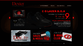 What Dexterbowling.com website looked like in 2022 (1 year ago)