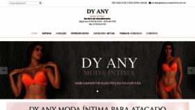 What Dyany.com.br website looked like in 2022 (1 year ago)