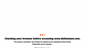 What Dizihastasi.com website looked like in 2022 (1 year ago)