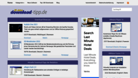 What Download-tipp.de website looked like in 2022 (1 year ago)