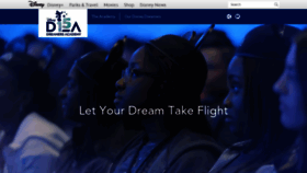 What Disneydreamersacademy.com website looked like in 2022 (1 year ago)