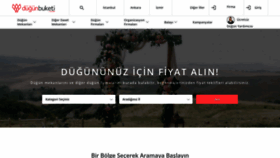 What Dugunbuketi.com website looked like in 2022 (1 year ago)