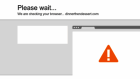 What Dinnerthendessert.com website looked like in 2022 (1 year ago)