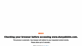 What Dunyabizim.com website looked like in 2022 (1 year ago)
