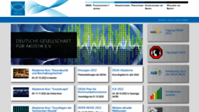 What Dega-akustik.de website looked like in 2022 (1 year ago)