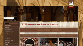 What Dom-zu-speyer.de website looked like in 2022 (1 year ago)