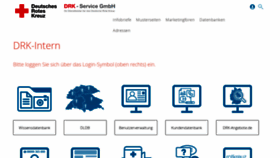 What Drk-intern.de website looked like in 2022 (2 years ago)