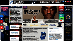 What Drwho-online.co.uk website looked like in 2022 (3 years ago)