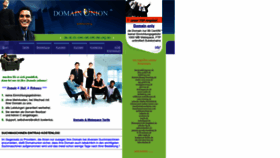 What Domainunion.de website looked like in 2022 (4 years ago)
