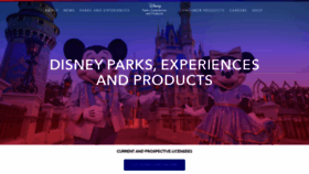 What Disneyconnect.com website looked like in 2022 (1 year ago)