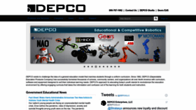 What Depcollc.com website looked like in 2022 (1 year ago)