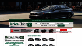 What Drivechicago.com website looked like in 2022 (1 year ago)
