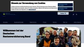 What Deutsche-rentenversicherung-bund.de website looked like in 2022 (3 years ago)
