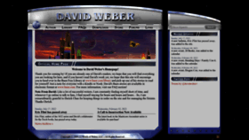 What Davidweber.net website looked like in 2022 (1 year ago)
