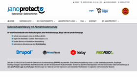 What Datenschutz-janolaw.de website looked like in 2022 (1 year ago)