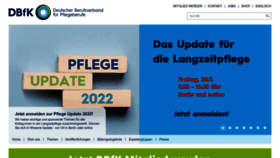 What Dbfk.de website looked like in 2022 (3 years ago)