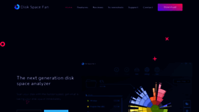 What Diskspacefan.com website looked like in 2022 (1 year ago)