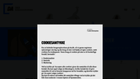 What Da.dk website looked like in 2022 (3 years ago)