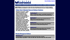 What Digitalconfidence.com website looked like in 2022 (1 year ago)