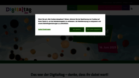 What Digitaltag.eu website looked like in 2022 (1 year ago)
