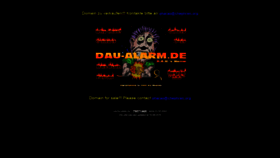 What Dau-alarm.de website looked like in 2022 (1 year ago)