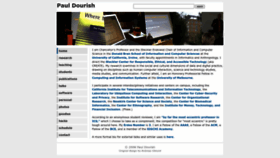 What Dourish.com website looked like in 2022 (2 years ago)