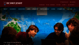 What Desmet.org website looked like in 2022 (3 years ago)