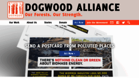 What Dogwoodalliance.org website looked like in 2022 (1 year ago)