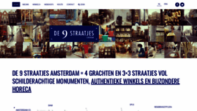 What De9straatjes.nl website looked like in 2022 (1 year ago)