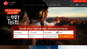 What Discovercentralaustralia.com website looked like in 2022 (2 years ago)