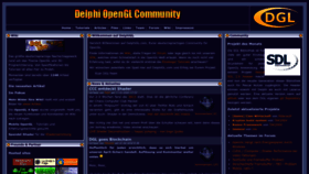 What Delphigl.com website looked like in 2022 (1 year ago)