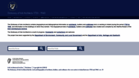 What Dia.ie website looked like in 2022 (3 years ago)