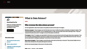 What Datascience.com website looked like in 2022 (1 year ago)