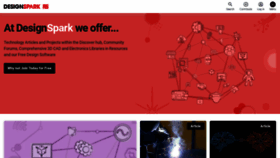 What Designspark.com website looked like in 2022 (1 year ago)