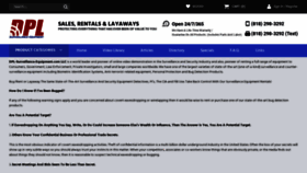 What Dpl-surveillance-equipment.com website looked like in 2022 (1 year ago)