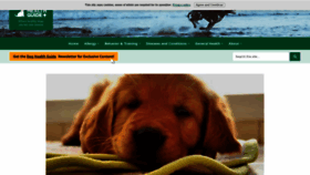 What Dog-health-guide.org website looked like in 2022 (1 year ago)