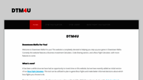 What Dtm4u.com website looked like in 2022 (1 year ago)