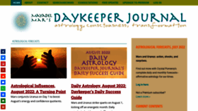 What Daykeeperjournal.com website looked like in 2022 (1 year ago)