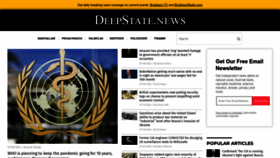 What Deepstate.news website looked like in 2022 (1 year ago)