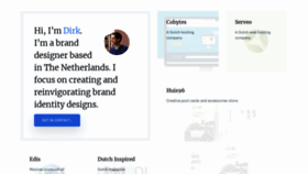 What Dirkleys.com website looked like in 2022 (1 year ago)