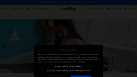 What Disneystore.co.uk website looked like in 2022 (3 years ago)