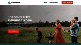 What Dundaslife.com website looked like in 2022 (1 year ago)