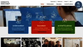 What Drentsarchief.nl website looked like in 2022 (1 year ago)