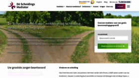 What Descheidingsmediator.nl website looked like in 2022 (1 year ago)