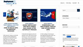 What Deploymentshare.com website looked like in 2022 (2 years ago)