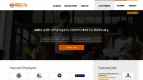 What Diversityemployers.com website looked like in 2022 (1 year ago)